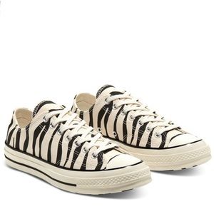 Converse Chuck Taylor All-Star 70 Ox Zebra Print Women’s 7.5 / Men’s 5.5 sneaker